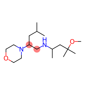 (4-methoxy-4-methylpentan-2-yl)[4-methyl-2-(morpholin-4-yl)pentyl]amine