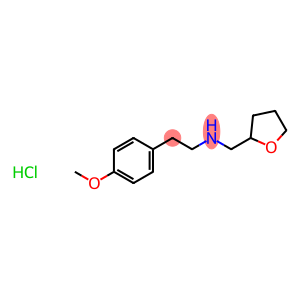 2-(4-methoxyphenyl)-N-(tetrahydro-2-furanylmethyl)-1-ethanamine hydrochloride