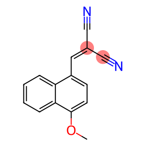 2-[(4-methoxy-1-naphthyl)methylene]malononitrile