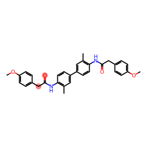 2-(4-methoxyphenyl)-N-(4'-{[2-(4-methoxyphenyl)acetyl]amino}-3,3'-dimethyl[1,1'-biphenyl]-4-yl)acetamide