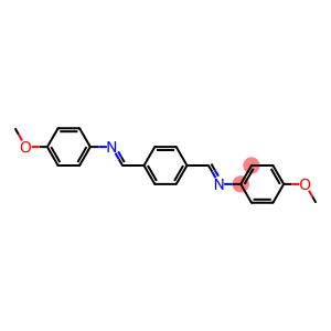 4-methoxy-N-[(E)-(4-{[(4-methoxyphenyl)imino]methyl}phenyl)methylidene]aniline