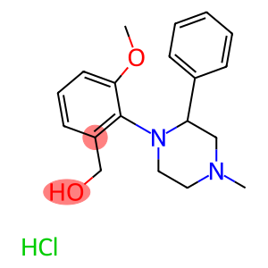 [3-METHOXY-2-(4-METHYL-2-PHENYL-PIPERAZIN-1-YL)-PHENYL]-METHANOL HCL