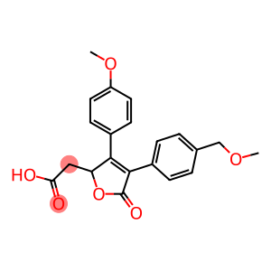 2-(4-(4-(MethoxyMethyl)phenyl)-3-(4-Methoxyphenyl)-5-oxo-2,5-dihydrofuran-2-yl)acetic acid