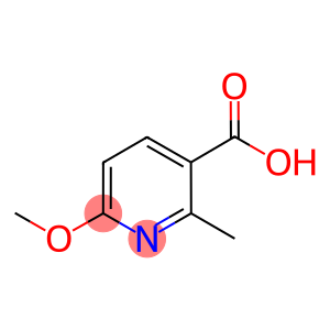 6-Methoxy-2-methylpyridine-3-carboxylic acid, 3-Carboxy-6-methoxy-2-methylpyridine