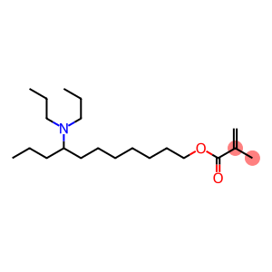 Methacrylic acid 8-(dipropylamino)undecyl ester