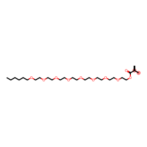 Methacrylic acid (3,6,9,12,15,18,21,24-octaoxatriacontan-1-yl) ester