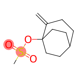 Methanesulfonic acid 2-methylenebicyclo[3.2.2]nonan-1-yl ester