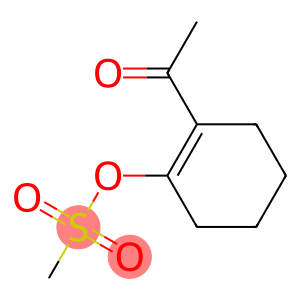 Methanesulfonic acid 2-acetyl-1-cyclohexenyl ester