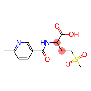 4-methanesulfonyl-2-[(6-methylpyridin-3-yl)formamido]butanoic acid