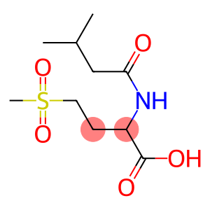 4-methanesulfonyl-2-(3-methylbutanamido)butanoic acid