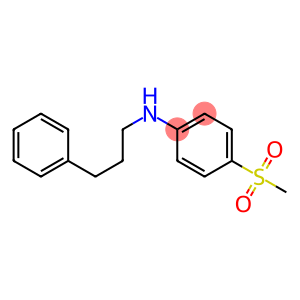 4-methanesulfonyl-N-(3-phenylpropyl)aniline