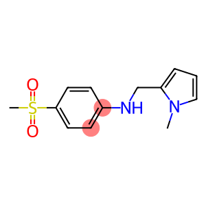 4-methanesulfonyl-N-[(1-methyl-1H-pyrrol-2-yl)methyl]aniline