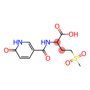 4-methanesulfonyl-2-[(6-oxo-1,6-dihydropyridin-3-yl)formamido]butanoic acid