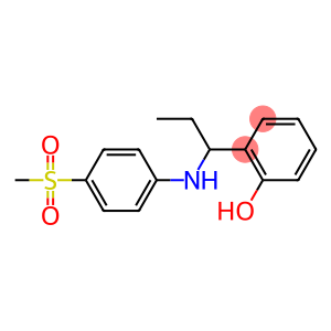 2-{1-[(4-methanesulfonylphenyl)amino]propyl}phenol