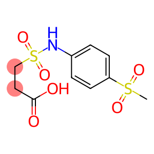 3-[(4-methanesulfonylphenyl)sulfamoyl]propanoic acid