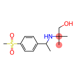 2-{[1-(4-methanesulfonylphenyl)ethyl]amino}-2-methylpropan-1-ol