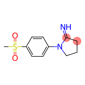 1-(4-methanesulfonylphenyl)pyrrolidin-2-imine