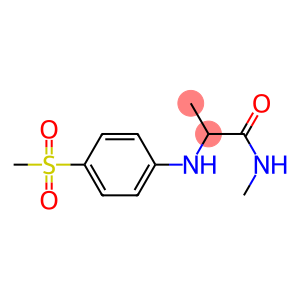 2-[(4-methanesulfonylphenyl)amino]-N-methylpropanamide