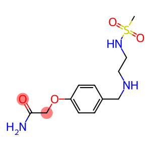 2-(4-{[(2-methanesulfonamidoethyl)amino]methyl}phenoxy)acetamide