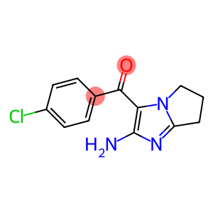 METHANONE, (2-AMINO-6,7-DIHYDRO-5H-PYRROLO[1,2-A]IMIDAZOL-3-YL)(4-CHLOROPHENYL)-