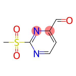 2-Methanesulfonyl-pyrimidine-4-carbaldehyde