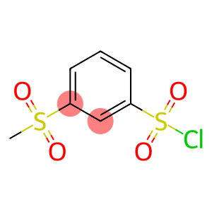 3-methanesulfonylbenzene-1-sulfonyl chloride