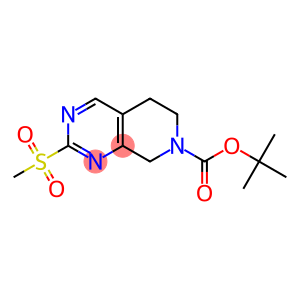 2-Methanesulfonyl-5,8-dihydro-6H-pyrido[3,4-d]pyriMidine<br>-7-carboxylic acid tert-butyl ester