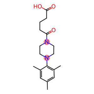 5-(4-MESITYLPIPERAZIN-1-YL)-5-OXOPENTANOIC ACID