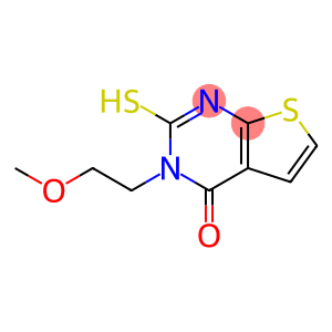 2-mercapto-3-(2-methoxyethyl)thieno[2,3-d]pyrimidin-4(3H)-one