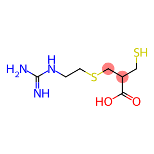 2-Mercaptomethyl-3-[(2-guanidinoethyl)thio]propanoic acid