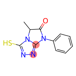 3-Mercapto-5-methyl-7-phenyl-7H-imidazo[2,1-c]-1,2,4-triazol-6(5H)-one