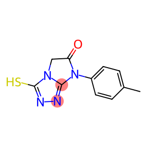 3-Mercapto-7-(4-methylphenyl)-7H-imidazo[2,1-c]-1,2,4-triazol-6(5H)-one