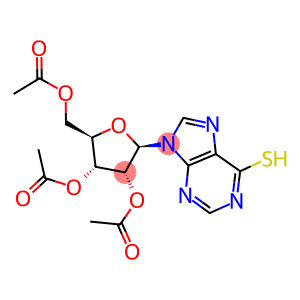 6-MERCAPTO-2',3',5'-TRIACETYLPURINE RIBOSIDE