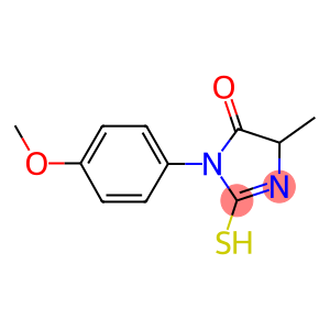 2-MERCAPTO-3-(4-METHOXYPHENYL)-5-METHYL-3,5-DIHYDRO-4H-IMIDAZOL-4-ONE