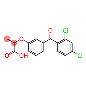 2-[m-(2,4-Dichlorobenzoyl)phenoxy]propionic acid