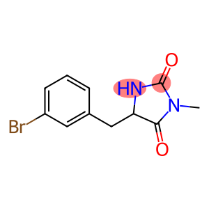 5-(m-Bromobenzyl)-3-methylhydantoin