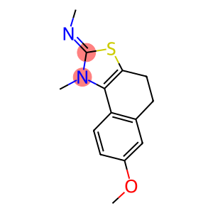 N-[(2Z)-7-METHOXY-1-METHYL-4,5-DIHYDRONAPHTHO[1,2-D][1,3]THIAZOL-2(1H)-YLIDENE]-N-METHYLAMINE