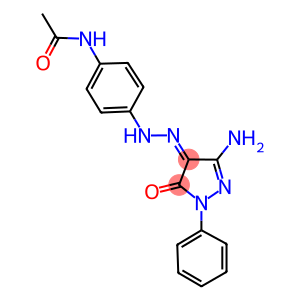 N-{4-[(2Z)-2-(3-AMINO-5-OXO-1-PHENYL-1,5-DIHYDRO-4H-PYRAZOL-4-YLIDENE)HYDRAZINO]PHENYL}ACETAMIDE