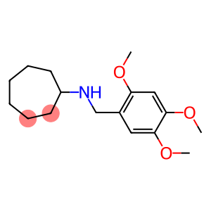 N-[(2,4,5-trimethoxyphenyl)methyl]cycloheptanamine