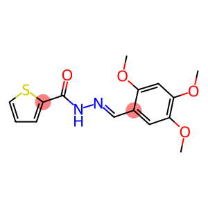 N'-(2,4,5-trimethoxybenzylidene)-2-thiophenecarbohydrazide