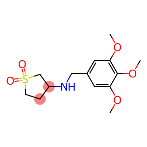 N-(3,4,5-TRIMETHOXYBENZYL)TETRAHYDROTHIOPHEN-3-AMINE 1,1-DIOXIDE