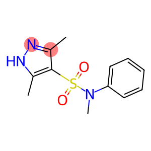 N,3,5-trimethyl-N-phenyl-1H-pyrazole-4-sulfonamide