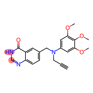 6-[N-(3,4,5-Trimethoxyphenyl)-N-(2-propynyl)aminomethyl]quinazolin-4(3H)-one