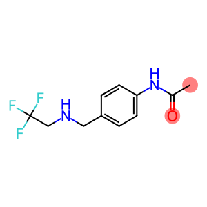 N-(4-{[(2,2,2-trifluoroethyl)amino]methyl}phenyl)acetamide