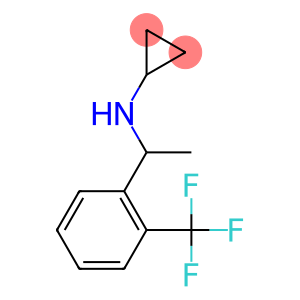 N-{1-[2-(trifluoromethyl)phenyl]ethyl}cyclopropanamine