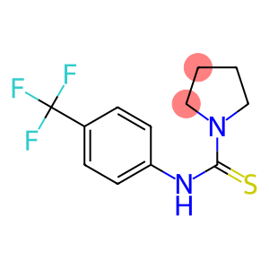 N-[4-(trifluoromethyl)phenyl]-1-pyrrolidinecarbothioamide