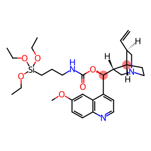 N-TRIETHOXYSILYLPROPYL-O-QUININEURETHANE