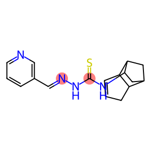 N1-tricyclo[5.2.1.0~2,6~]dec-4-en-8-yl-2-(3-pyridylmethylidene)hydrazine-1-carbothioamide