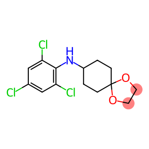 N-(2,4,6-trichlorophenyl)-1,4-dioxaspiro[4.5]decan-8-amine