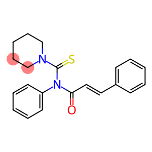 N-trans-Cinnamoyl-N-phenyl-1-piperidinecarbothioamide